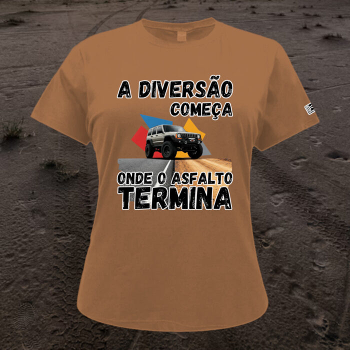 CAMISETA A DIVERSÃO COMEÇA - Imagem 2