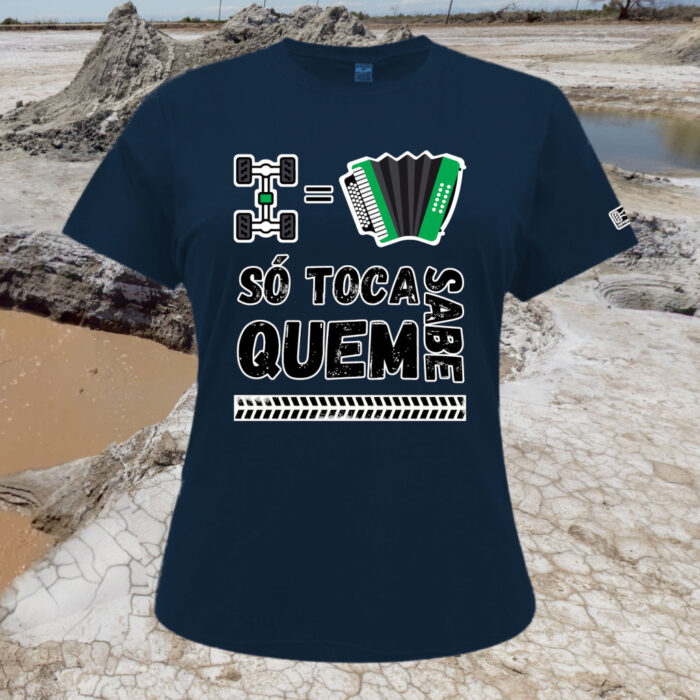CAMISETA SÓ TOCA QUEM SABE - Imagem 2