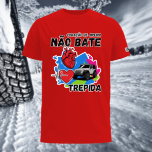 CAMISETA CORAÇÃO DE JIPEIRO NÃO BATE