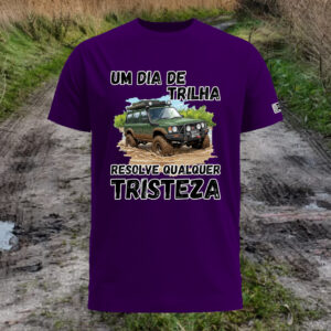 CAMISETA UM DIA DE TRILHA RESOLVE